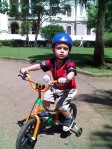Jorge, bicicleta